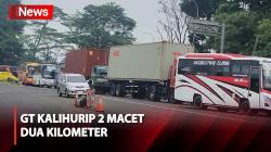 GT Kalihurip 2 Macet Dua Kilometer Imbas Banyak Pengendara Kehabisan Saldo E-Toll