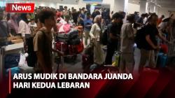 Bandara Juanda Masih Ramai Penumpang di Hari Kedua Lebaran 2024