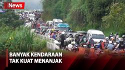 Macet! Kendaraan Padati Jalur Menuju Kawasan Dieng pada Libur Panjang Lebaran