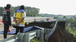 Menteri PUPR Pastikan Tol Bocimi Bisa Dilalui untuk Arus Balik Lebaran usai Longsor