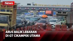 H+4 Lebaran, Begini Kondisi Lalin di Gerbang Tol Cikampek Utama