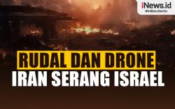 Infografis Daftar Rudal dan Drone yang Digunakan Iran Serang Israel