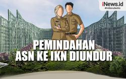 Infografis Pemindahan ASN ke IKN Diundur Jadi September 2024
