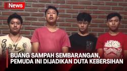 Pemuda Dijadikan Duta Kebersihan Cianjur Usai Buang Sampah Sembarangan di Sungai Cikundul
