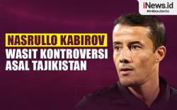Infografis Biodata dan Agama Wasit Kontroversi Asal Tajikistan Nasrullo Kabirov