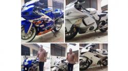 Heboh, SMK di Purwokerto Dapat Sumbangan Motor Sport Sangar Hayabusa
