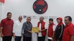 Datangi Kantor PDIP Sumut, Perwakilan Edy Rahmayadi Ambil Formulir Pendaftaran Cagub