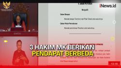 MK Tolak Permohonan Anies-Cak Imin, 3 Hakim Dissenting Opinion 