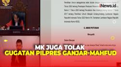 MK Tolak Seluruh Permohonan Sengketa Pilpres yang Diajukan Ganjar-Mahfud