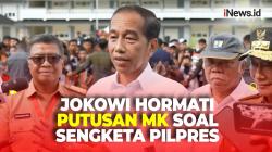 Respons Presiden Jokowi soal MK Tolak Seluruh Gugatan Sengketa Pilpres 2024