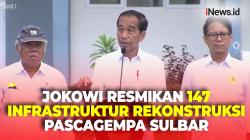 Presiden Jokowi Resmikan 147 Bangunan Pascagempa dan 3 Ruas Jalan Daerah di Sulbar
