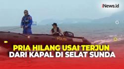 Pria Hilang Usai Nekat Terjun dari KMP Reina yang Sedang Berlayar di Perairan Selat Sunda