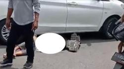 Kecelakaan di Sukabumi, Pengendara Motor Tewas Masuk Kolong Mobil