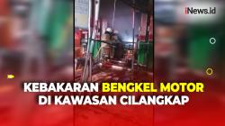 Kebakaran Hanguskan Bengkel Motor di Kawasan Cilangkap, 5 Mobil Damkar Dikerahkan
