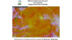 Erupsi Gunung Ruang, Warga Sulut Terancam Sebaran Gas Sulfur Dioksida<