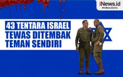 Infografis 43 Tentara Israel Tewas di Gaza akibat Ditembak Teman Sendiri