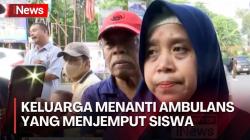 Suasana SMK Lingga Kencana Depok usai Kecelakaan Rombongan Bus Siswa di Ciater, Wali Murid Panik Menunggu Kabar Anak