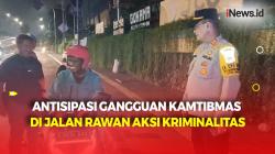 Polisi Gelar Patroli Gangguan Kamtibmas, Antisipasi Kejahatan Jalanan 