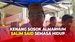 Kenang Sosok Almarhum Salim Said, Eks Mensos Idrus Marham: Perpustakaan Internasional Berjalan