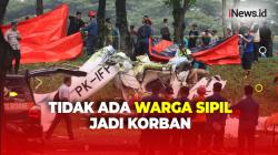3 Korban Tewas Jatuhnya Pesawat Latih di BSD, Polisi Pastikan Tidak Ada Warga Sipil
