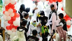 Wajah Ceria Jemaah Haji Indonesia di Makkah, Disambut Meriah dan Dapat Smart Card