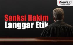 Infografis KY Usul 33 Hakim Terbukti Langgar Etik Disanksi