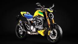 Ducati Luncurkan Motor Monster Edisi Pembalap Ayrton Senna, Hanya 341 Unit