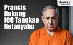 Infografis Prancis Dukung ICC Tangkap PM Israel Netanyahu terkait Tuduhan Kejahatan di Gaza