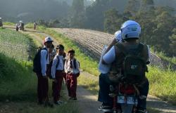 Relawan Bakti BUMN PNM, Tumbuhkan Asa di Desa Nepal Van Java