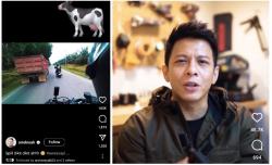 Touring Lewat Kawasan Perkebunan Sawit, Ariel Noah Nyaris Tabrak Sapi