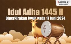 Infografis PBNU Perkirakan Idul Adha 1445 H Jatuh pada 17 Juni 2024