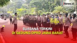 Kondisi Terkini Gedung DPRD Jawa Barat Jelang Demo Tolak RUU Penyiaran 