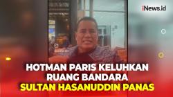 Viral Hotman Paris Ngeluh Kepanasan di Bandara Sultan Hasanuddin Makassar, Angkasa Pura I Buka Suara