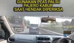 Viral Pajero Pakai Pelat Palsu Kabur, Pengemudi Diminta Klarifikasi