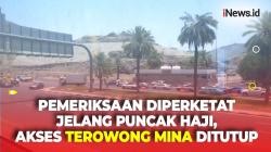 Akses Terowongan Mina Ditutup Jelang Puncak Penyelenggaraan Haji