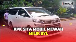 Diserahkan ke KPK, Ini Penampakan Mobil Mewah Berwarna Putih Milik SYL