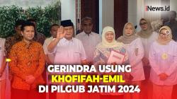 Resmi, Gerindra Usung Khofifah-Emil di Pilgub Jatim 2024