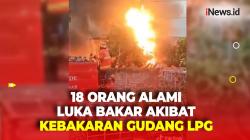Gudang LPG di Denpasar Bali Terbakar, 18 Orang Alami Luka Bakar Serius