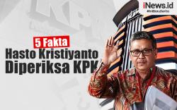Infografis 5 Fakta Hasto Kristiyanto Diperiksa KPK 