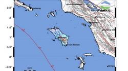 Gempa M4,5 Guncang Nias, Berpusat di Darat<