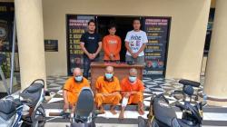 Polisi Tangkap 3 Komplotan Pencuri Motor di Serang, 1 Orang Ditembak
