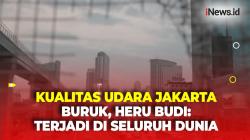 Pagi Ini Kualitas Udara Jakarta Terburuk Ke-3 di Dunia, Heru Budi: Terjadi di Seluruh Dunia
