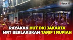 Rayakan HUT DKI Jakarta ke-497, Warga Sambut Suka Cita Promo Harga Tiket MRT menjadi 1 Rupiah