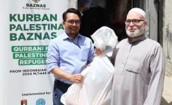 Indonesia Distribusikan Daging Kurban untuk Pengungsi Palestina di Yordania<
