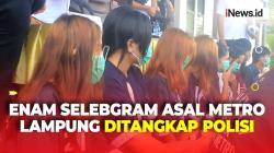 Polisi Tangkap Enam Selebgram asal Metro Lampung Gegara Promosikan Judi Online