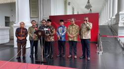 MPR Tegaskan Tak Bisa Amandemen UUD 1945 saat Bertemu Jokowi