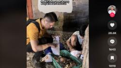 Pilu! Perjuangan Bocah Putus Sekolah Gantikan Ayah Jualan Kue untuk Bantu Ibu<