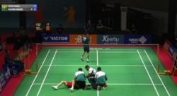 Ngeri! Detik-Detik Tunggal Putra China Zhang Zhi Jie Kejang di Lapangan, Tim Medis Jadi Sorotan