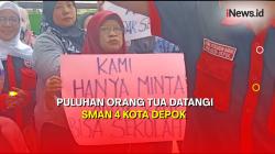 Puluhan Orang Tua Siswa Datangi SMAN 4 Kota Depok, Tanyakan Nasib Anaknya yang Tak Lolos PPDB