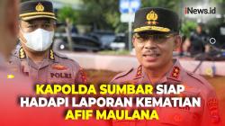 Dilaporkan ke Propam Mabes Polri Terkait Kematian Afif Maulana, Ini Respon Kapolda Sumbar